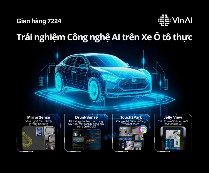 VINAI ĐEM ĐẾN CƠ HỘI TRẢI NGHIỆM THỰC TẾ CÁC CÔNG NGHỆ AI ĐỘT PHÁ TẠI TRIỂN LÃM CES 2025